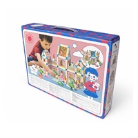 2Kids Toys Dřevěná stavebnice Zámek barevný