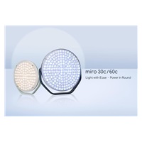 Nanlite Miro 60c LED Full-color Round Panel Light  (Mint Blue)