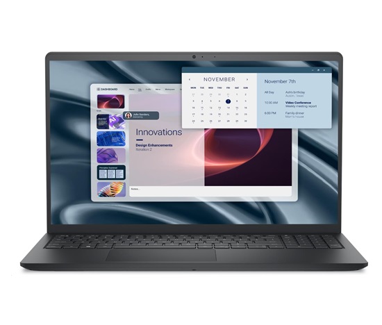 DELL NTB Pro 15 Essential PV15250/i7-1355U/16GB/1TSSD/15.6" FHD/Intel UHD/bez AC adapter/WLAN/Backlit Kb/W11P/3Y PS NBD