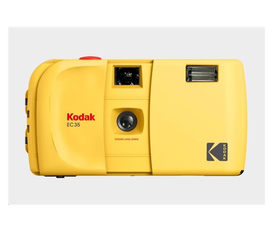 Kodak EC35 Film Camera Butter Yellow + Kodak Ultra Max 24 Exp