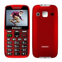 BAZAR - EVOLVEO EasyPhone XR, mobilní telefon pro seniory s nabíjecím stojánkem, červená - Po opravě (Komplet)