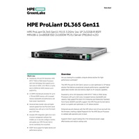 HPE PL DL365g11 AMD Epyc 9115 (2.6-4.1/16C) 2x32G (P64985) MR408i-o/4G o2p10G-T 8SFF 2x1000W 7SF 1U Smart Choice