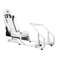 BAZAR - THERMALTAKE Závodní kokpit GR300 Racing Simulator Cockpit, Bílá, poškozený obal