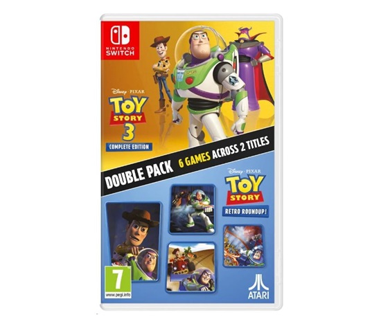 NS hra Toy Story: Retro Roundup! + Toy Story 3 Complete Edition Double Pack