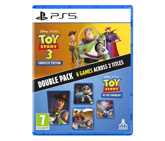 PS5 hra Toy Story: Retro Roundup! + Toy Story 3 Complete Edition Double Pack