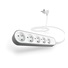 CONNECT IT prodlužovací kabel PowerRex3 , 5 zásuvek, 1,5m, s vypínačem (bíla)