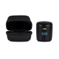 CONNECT IT Wireless mikrofon ClipMic Pro Lightning  (2 ks + receiver) set s nabíjecím pouzdrem ČERNÝ