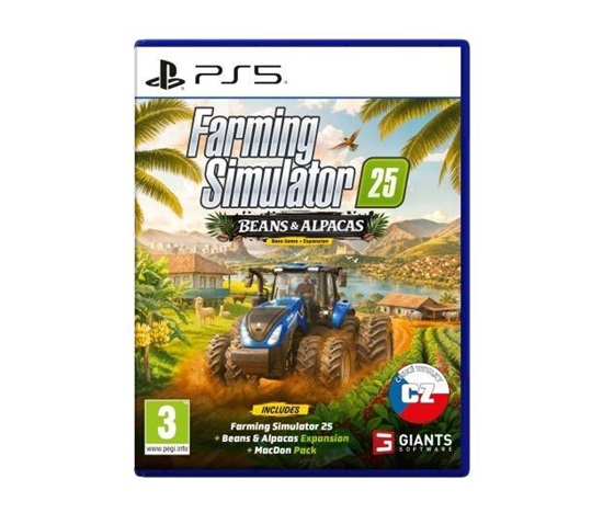 PS5 hra Farming Simulator 25: Beans & Alpacas Edition