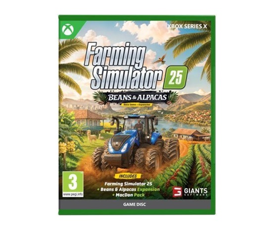 XX hra Farming Simulator 25: Beans & Alpacas Edition