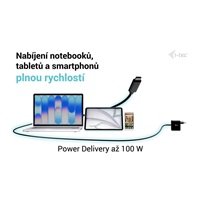 i-tec USB-C Charging Cable 1.8m - nabíjecí kabel