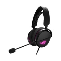 ASUS sluchátka ROG Pelta Core, USB-C, ARGB, černá