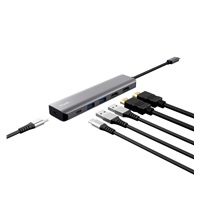 TRUST Rozbočovač Dalyx 6-in-1 USB-C Multiport Adapter