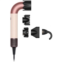 Dyson Supersonic r Straight + Wavy Ceramic Pink/Rose Gold profesionální fén, 1700 W, senzor Time of Flight, 4 teploty