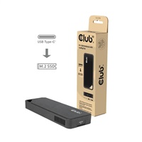 Club3D Externí box pro M.2 NVMe SSD s ventilátorem, USB4 40Gbps