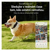 SATELLAI Collar Go L - GPS lokátor, komunikátor a monitor zdraví, béžový, 3leté předplatné