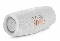 JBL Charge 5 white, bezdrátové repro s powerbankou, PartyBoost, IP67, 40W
