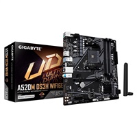 GIGABYTE MB Sc AM4 A520M DS3H WF6E, AMD A520, 4xDDR4, WiFi, 1xDP, 1xHDMI, mATX