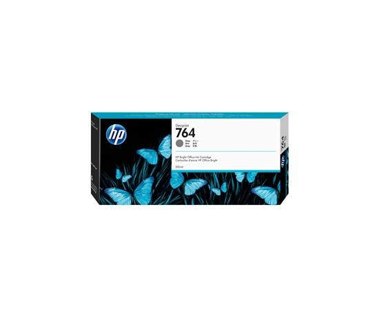 BAZAR - HP 764 Gray Ink Cart, 300 ml, C1Q18A - Po exspiraci