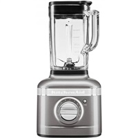 KitchenAid 5KSB4026EMS stolní mixér stříbrný, 1,4 l, 1200 W, Intelli-Speed, 5 rychlostí, 3 programy
