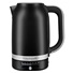 KitchenAid 5KEK1701EBM rychlovarná konvice matně černá, 1,7 l, 2400 W, regulace teploty 50-100 °C, Keep Warm, nerezová