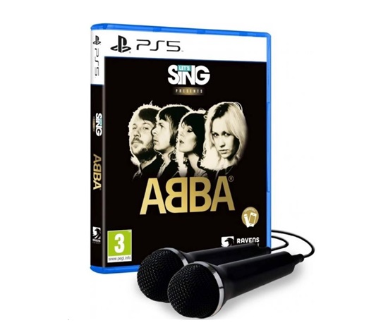 PS5 hra Let's Sing ABBA 2027 + 2 mikrofony