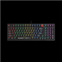 BAZAR - A4tech Bloody S98 Black RGB mechanická herní klávesnice, USB, CZ - Rozbaleno (Komplet)