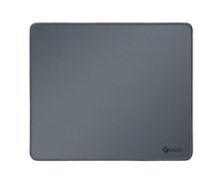 C-TECH Podložka pod myš MP-01, šedá, 320x270x4mm, obšité okraje