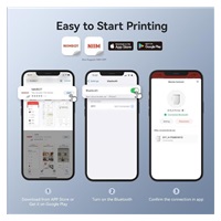 Niimbot Tiskárna štítků D11-H Smart, bílá + role štítků 155 ks