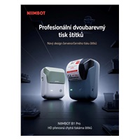 Niimbot Tiskárna štítků B1 PRO, modrá + role štítků 230 ks
