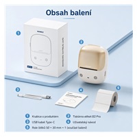 Niimbot Tiskárna štítků B2 PRO, zelená + role štítků 230 ks
