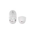 C-TECH myš s TWS sluchátky Dual mode WLM-21, bezdrátová, BT5.0 + 2,4GHz, 1600DPI, 3 tlačítka, USB nano receiver, bílá