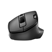 C-TECH myš WLM-23 Dual mode, bezdrátová, BT5.0 + 2,4GHz, 3200DPI, 7 tlačítek, USB nano receiver, černá
