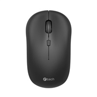 C-TECH myš WLM-09, Dual mode, bezdrátová, BT5.0 + 2,4GHz, 1600DPI, černá