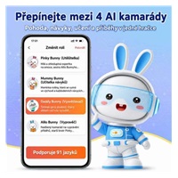 Alilo Smart AI Bunny - Dětský interaktivní AI králíček