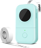 Phomemo Tiskárna štítků D30, zelená + role štítků 100 ks (12x40 mm)