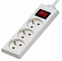 Konnoc DX-3FS 8m trojzásuvka s vypínačem