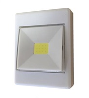 Konnoc S-3538 3W LED COB svítilna vypínač