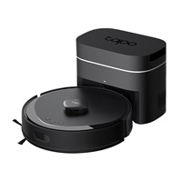 TP-Link Tapo RV30 Max Plus Gen2 robotický vysavač s mopem a stanicí (LiDAR, 2,4 GHz, BT, černý)