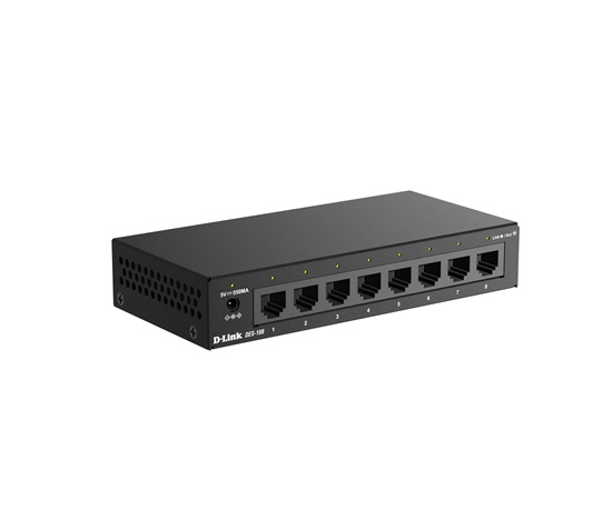 D-Link DES-108/V/E 8-Port Fast Ethernet Unmanaged Desktop Switch