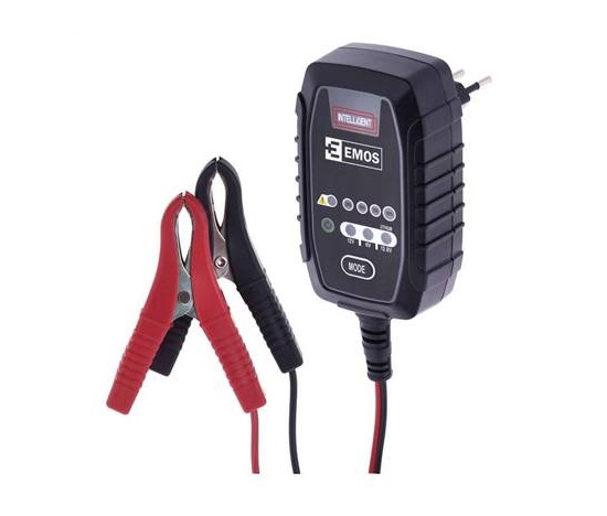 EMOS N1015 nabíječka autobaterií 6/12V 0,8A