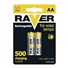 GP HR6/2BP Raver Rechargeable SOLAR 600mAh