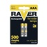 GP HR03/2BP Raver Rechargeable SOLAR 400mAh