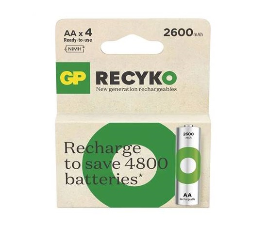 GP - R6 RECYKO 2600 mAh 4BP