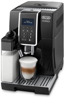 BAZAR - DeLonghi Dinamica ECAM 350.55.B automatický kávovar, 15 bar, vestavěný mlýnek, mléčný systém, zásobník na mletou