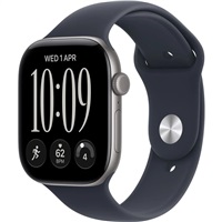 Apple Watch Series 12 GPS 42mm Space Grey Aluminium Case with Navy Blue Sport Band - S/M