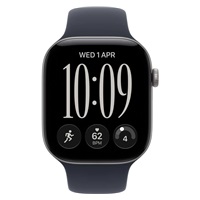 Apple Watch Series 12 GPS + Cellular 42mm Space Grey Aluminium Case with Navy Blue Sport Band - M/L
