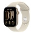 Apple Watch Series 12 GPS + Cellular 42mm Light Gold Aluminium Case with Sand Sport Band - M/L