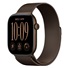 Apple Watch Series 12 GPS + Cellular 42mm Dark Bronze Aluminium Case with Dark Bronze Milanese Loop