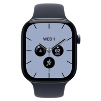 Apple Watch Series 12 GPS + Cellular 46mm Night Blue Ceramic Case with Navy Blue Sport Band - M/L
