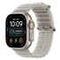 Apple Watch Ultra 4 GPS + Cellular 49mm Natural Titanium Case with Translucent Grey Ocean Band